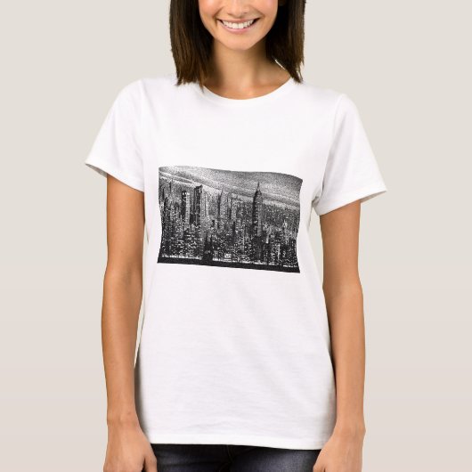 New York City Artwork T-Shirt (Vorderseite)