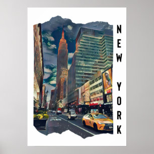 New York City Ästhetik Foto Kunst         Poster