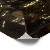 New York City at Night print Poster (Ecke)