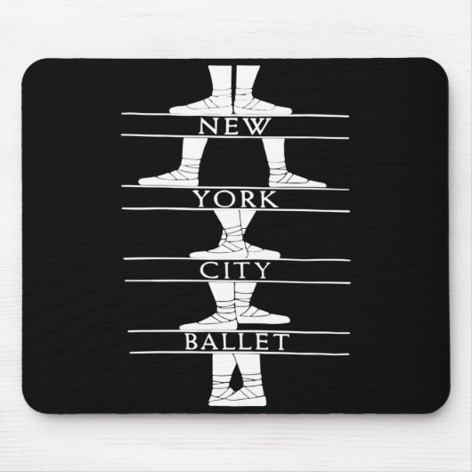 New York City Ballet Klick _1 Mousepad (Vorne)