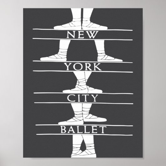 New York City Ballet Klick Poster (Vorne)
