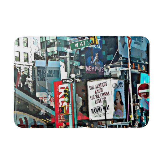 New York City Bath Mat Badematte (Vorderseite)