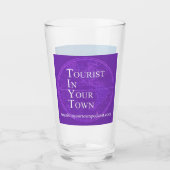 New York City Beer Pint Glass Tumbler (Vorderseite)