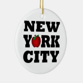 New York City (Big Apple) Keramik Ornament (Rechts)