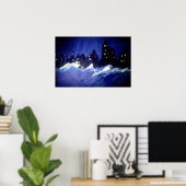 New York City Blues Poster (Heimbüro)