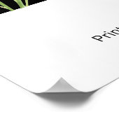 New York City Blume Market LOWAST OSTposter Poster (Ecke)