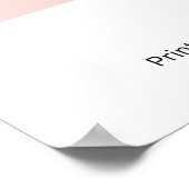 New York City Blume Market TRIBECA Poster (Ecke)