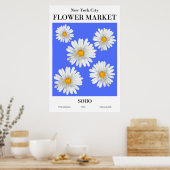 New York City Blumen Market SOHO Poster (Küche)