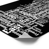 New York City Boroughs Poster (Ecke)