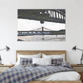 New York City Bridges Leinwanddruck (Insitu (Schlafzimmer))