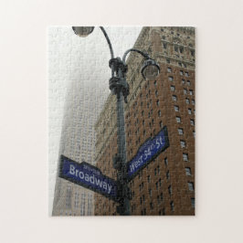 New York City - Broadway und 34. - 11x14 - 252 Stk Puzzle