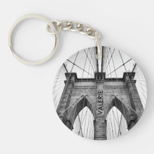 New York City Brooklyn Bridge Closeup Schlüsselanhänger
