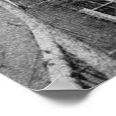 New York City Brooklyn Bridge Construction Poster (Ecke)