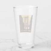 New York City | Brooklyn Bridge Glas (Rückseite)