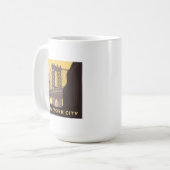 New York City | Brooklyn Bridge Kaffeetasse (Vorderseite Links)