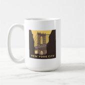 New York City | Brooklyn Bridge Kaffeetasse (Links)