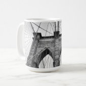 New York City Brooklyn Bridge Kaffeetasse (Vorderseite Links)