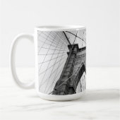 New York City Brooklyn Bridge Kaffeetasse (Links)