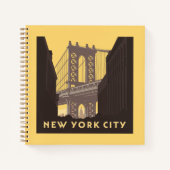 New York City | Brooklyn Bridge Notizblock (Vorderseite)