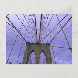 New York City - Brooklyn Bridge Postkarte