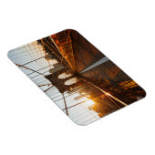New York City Brooklyn Bridge Sunrise Magnet (Rechte Seite)