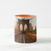 New York City Brooklyn Bridge Sunrise Tasse (Zentrum)