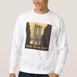 New York City Brooklyn Bridge Sweatshirt