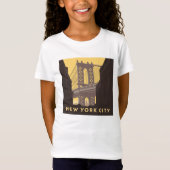 New York City | Brooklyn Bridge T-Shirt (Vorderseite)