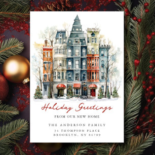 New York City Brownstone New Address Ankündigung