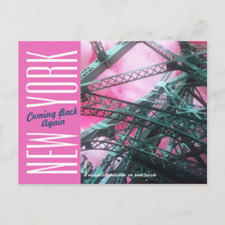 New York City-Brücken Postkarte