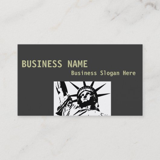 New York City Business Card Visitenkarte (Vorderseite)