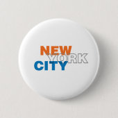 New York City Button (Vorderseite)