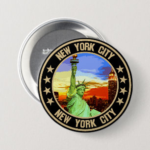 New York City Button