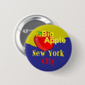 New York City Button (Vorne & Hinten)