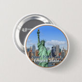 New York City Button (Vorne & Hinten)