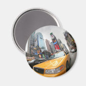 New York City Cab Magnet (Vorderseite/Rückseite)