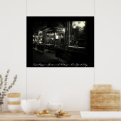 New York City - Café Reggio - Greenwich Village Poster (Küche)