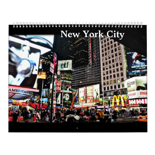 New York City Calendar Kalender (Titelbild)