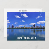 New York City - Centra Park view Postkarte (Vorne/Hinten)
