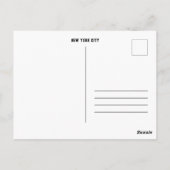 New York City - Centra Park view Postkarte (Rückseite)