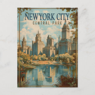 New York City Central Park Postkarte