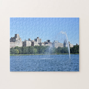 New York City Central Park Reservoir Foto Puzzle