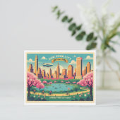 New York City, Central Park Springtime Postkarte (Stehend Vorderseite)