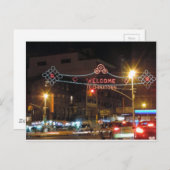 New York City Chinatown Postkarte (Vorne/Hinten)