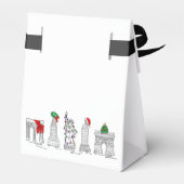 New York City Christmas NYC Sehenswürdigkeiten Arc Geschenkschachtel (Rückseite)