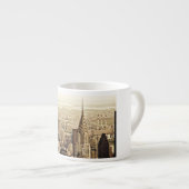 New York City - Chrysler-Gebäude Espressotasse (Vorderseite Rechts)