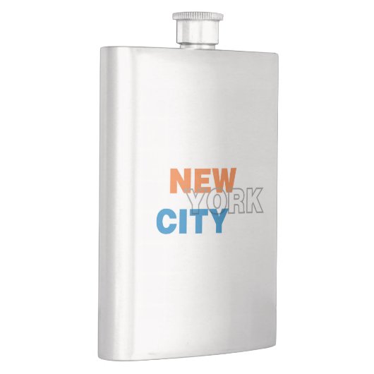 New York City Classic Flask Flachmann (Rechts)