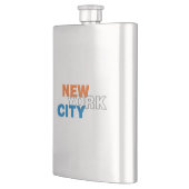 New York City Classic Flask Flachmann (Links)