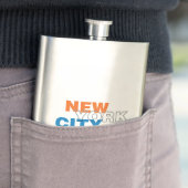 New York City Classic Flask Flachmann (Beispiel)