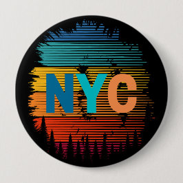 New York City Colorary Button